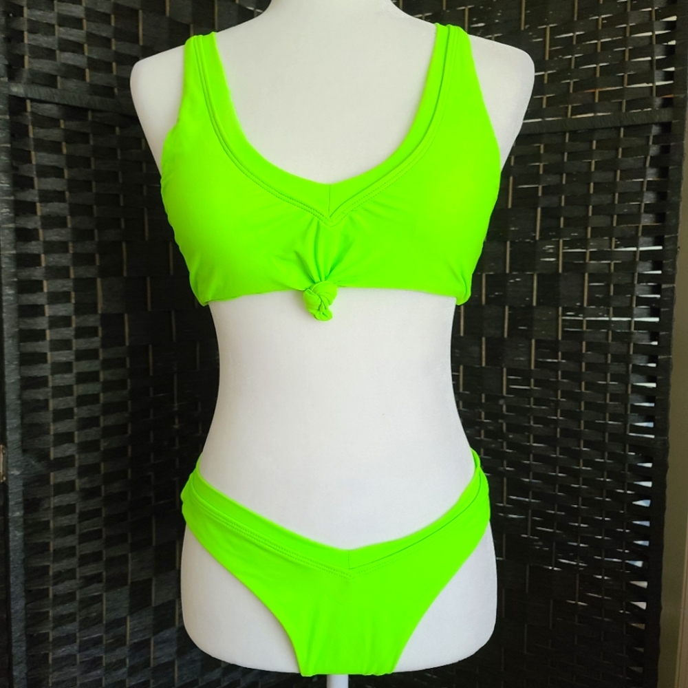 Neon Green Bikini